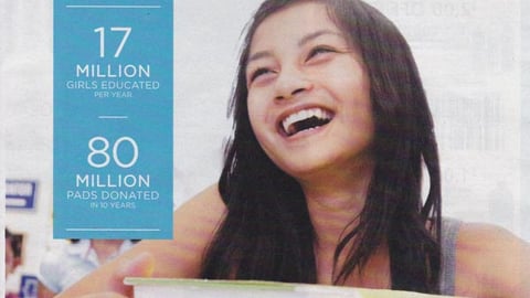 P&G 'Always Empowers Girls' FSI